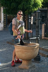 Funky old water pump in Szentendre