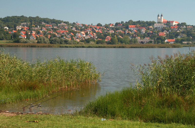 Tihany as seen from the inner lake