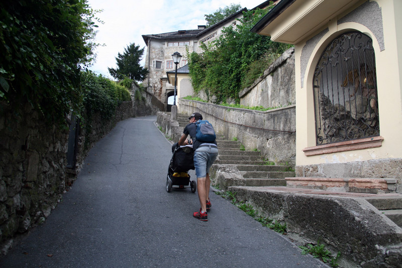Up we go to the Capuchin Monastery...