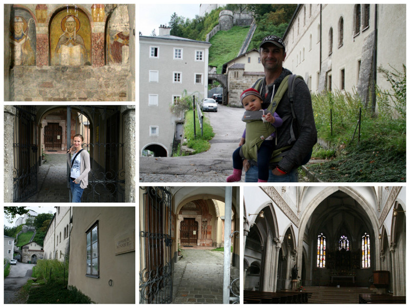 At the Nonnberg Abbey in Salzburg