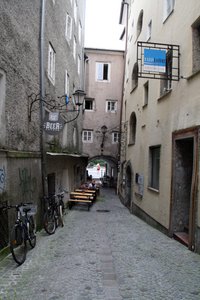 Some very atmospheric alleys in Salzburg