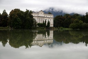 Leopoldskron Palace with its perfect reflection