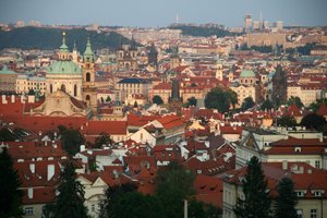 Prague from above