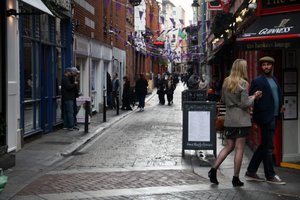 Walking around Dublin