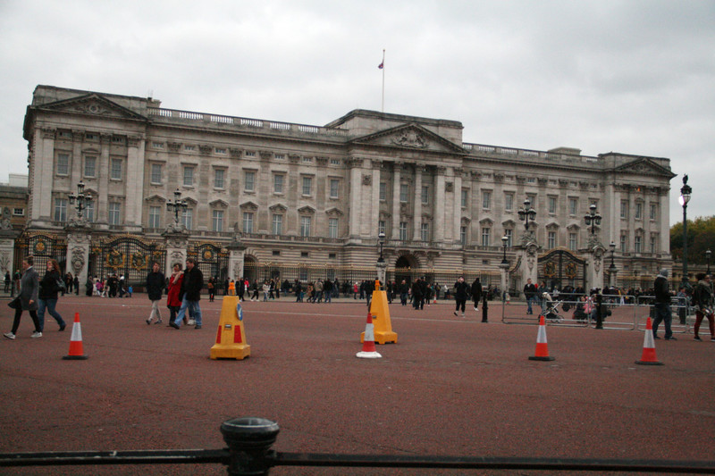 At the Buckingham Palace