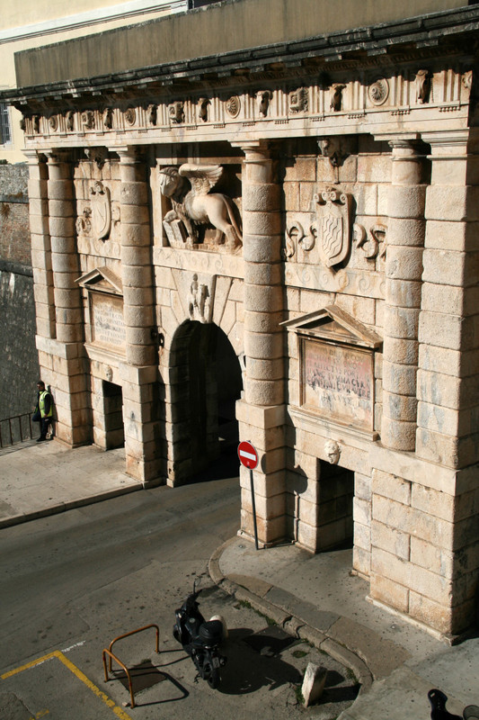 Zadar's city gates