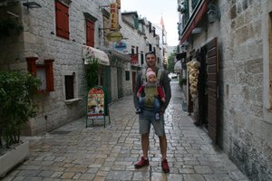 Walking around in Trogir
