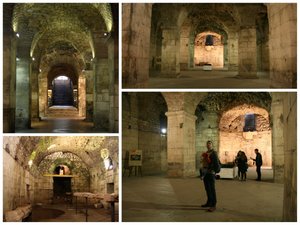 Time to visit the Basements of the Diocletian's Palace 