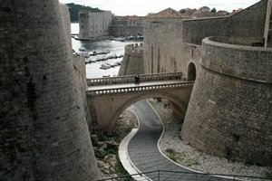 Walking around Dubrovnik