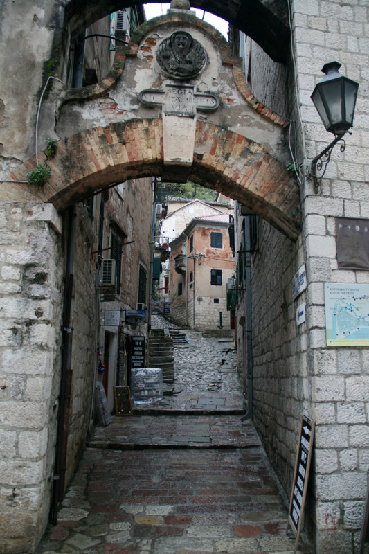 Charming narrow streets of Kotor