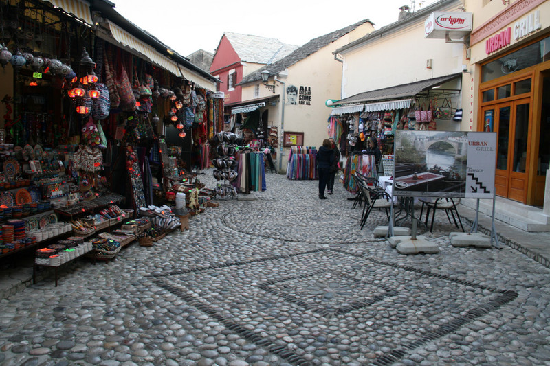 Lovely stone streets of the Old Town