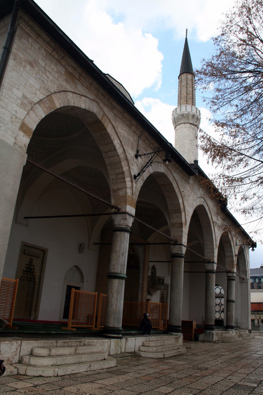 The big mosque in Sarajevo