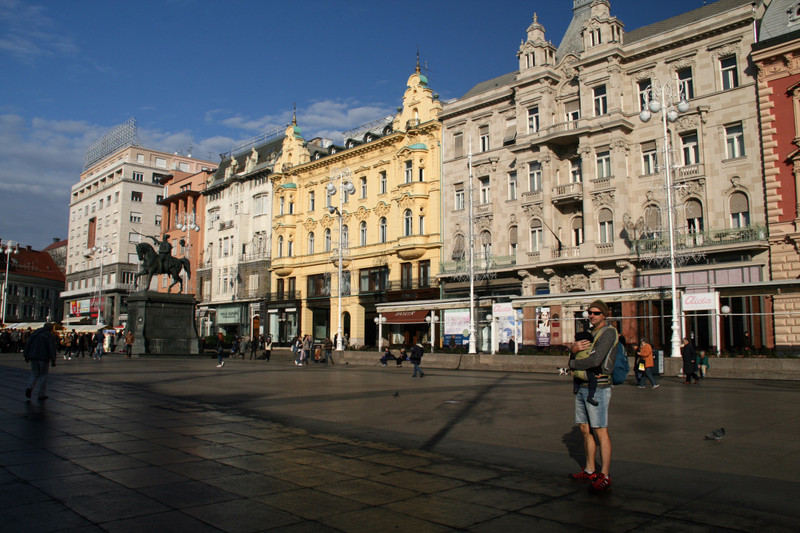 At the Jelacic Square
