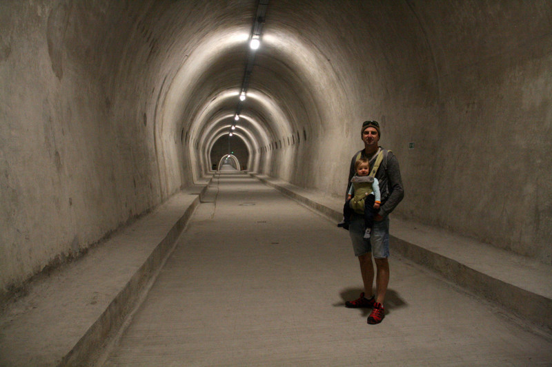 Inside the Grič Tunnel 