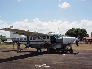Our Plane in Lethem