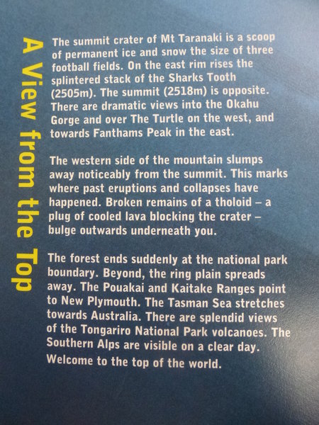About Mount Taranaki