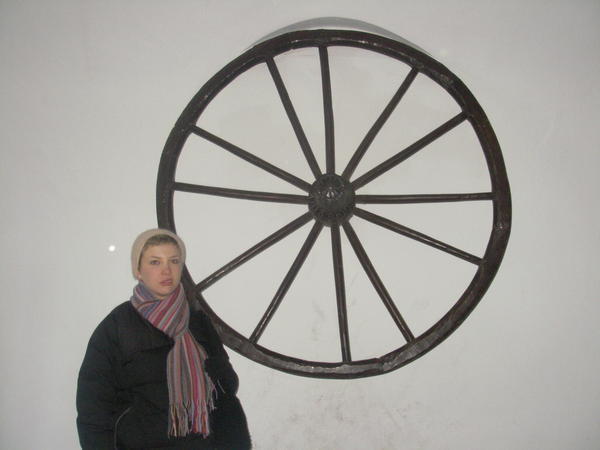 Jess and the wheel..