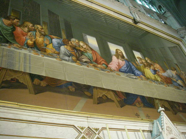Replica of Da Vinci's Last Supper