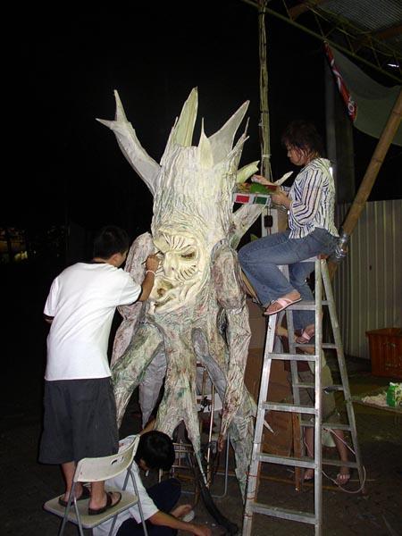 Tree Demon Lantern Puppets 5