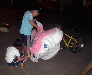 Pig Bicycle