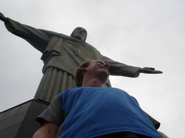 Nick with Christ the Redeemer