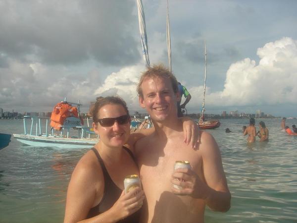 Cheers from Maceio natural pools!