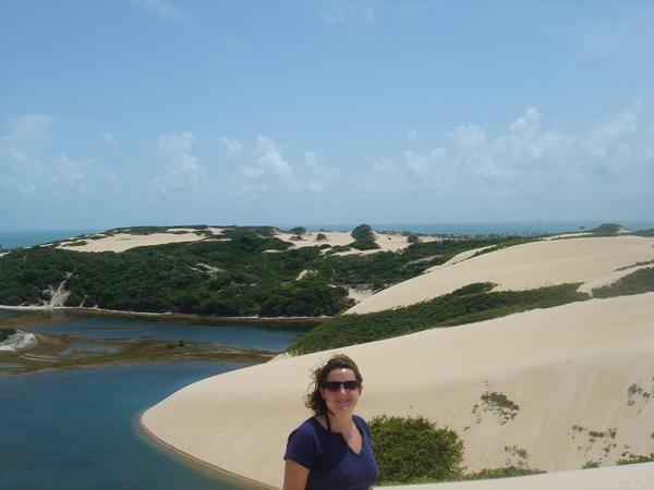 The dune lagoon at Genipabu