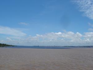 Meeting of the Waters near Manaus