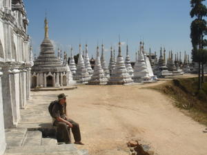 resting at the pagoda