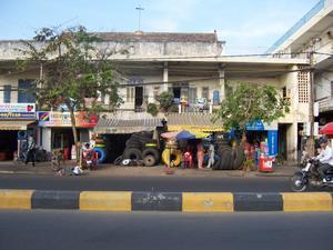 unterwegs in Phnom Penh's Strassen