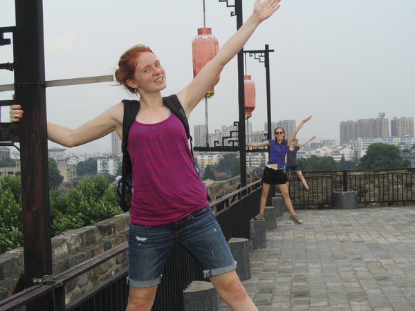 Hangin' Out on the Wall of Nanjing