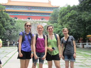 Outside of the Ming Tombs