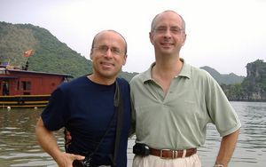 Steve and Eric- Halong Bay