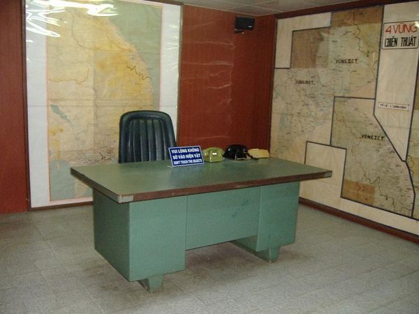 M's office, Reunification Hall- Ho Chi Minh City 