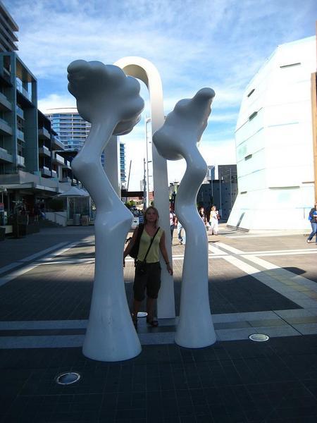 Sculptural walk, Docklands