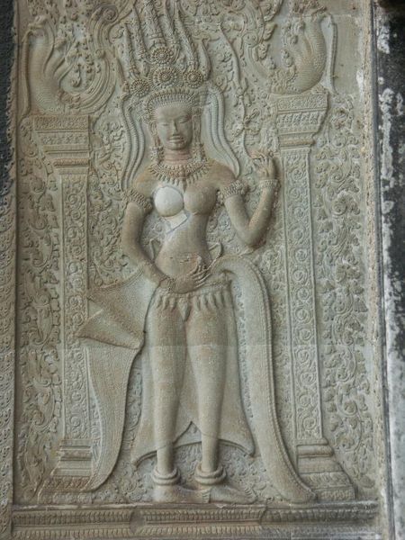 Buddhist relief carving: Angkor Wat