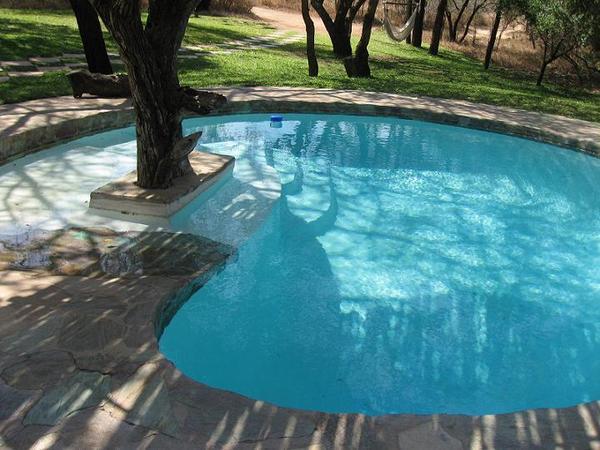 plunge pool at Gwala Gwala