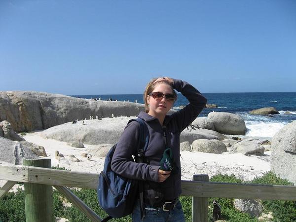 Me on Boulders Beach, Cape Town