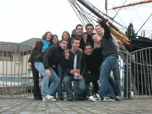 Photo de groupe a Discovery Point