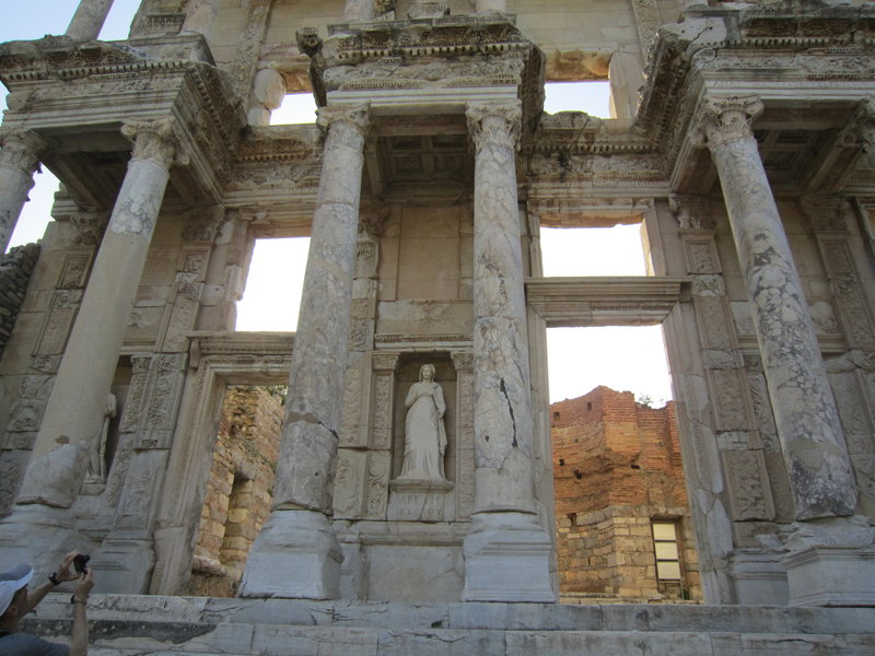 Ephesus: facade of the library