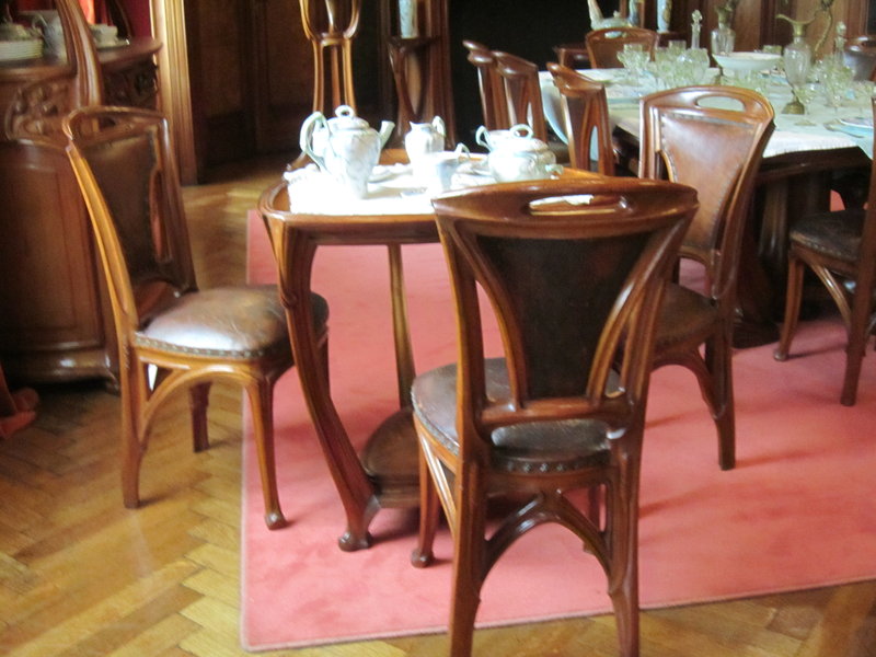 Art Nouveau tea table 