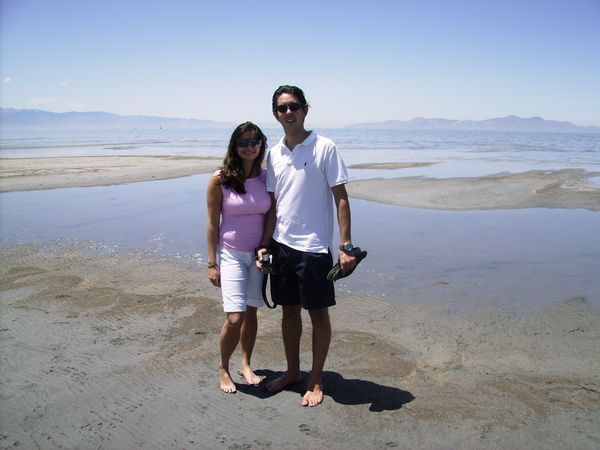 El lago de sal de Salt Lake City