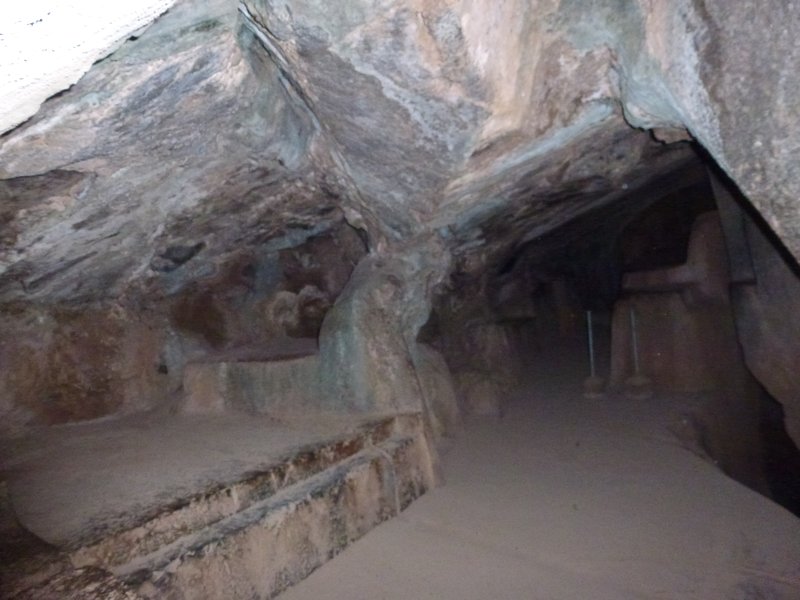 Qenko - Incan sacrificial altar inside the rock