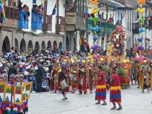 Inca King exit procession 1