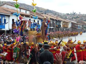 Inca King exit procession 3