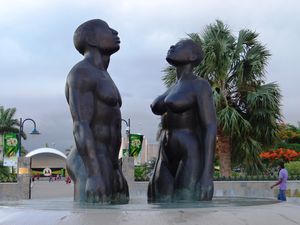 Emancipation Park statues
