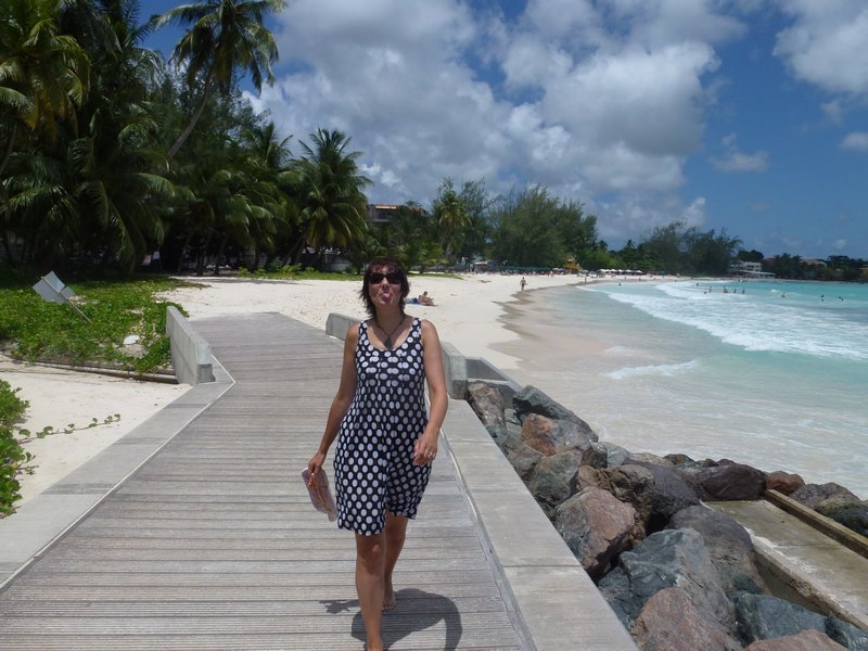 Barbados Acra Beach board walk