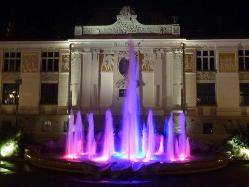 Krakow fountain