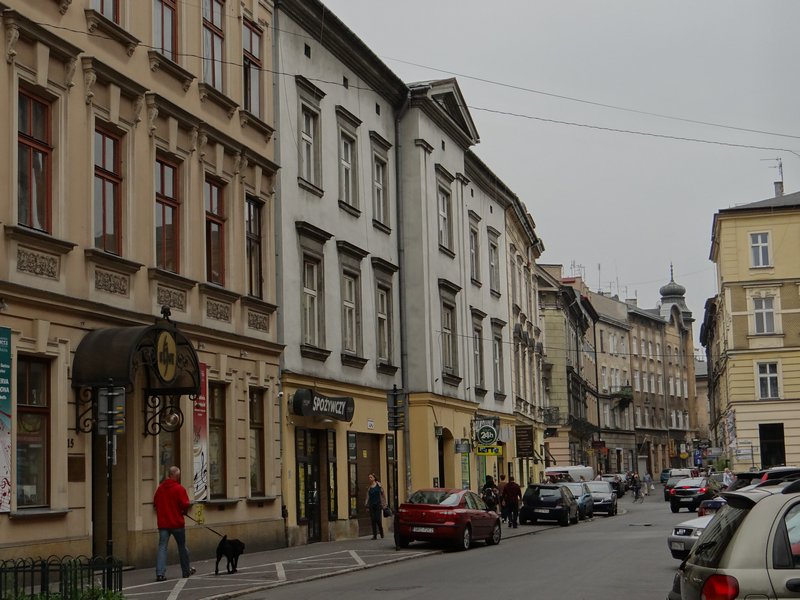 Krakow Jewish quarter - streetscape
