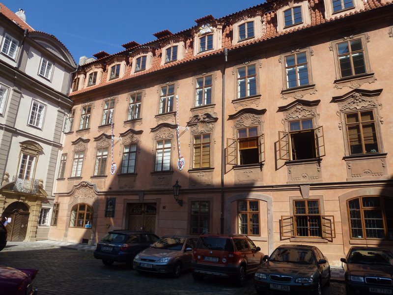Prague Beethoven lived in The Golden Unicorn Inn during February 1796